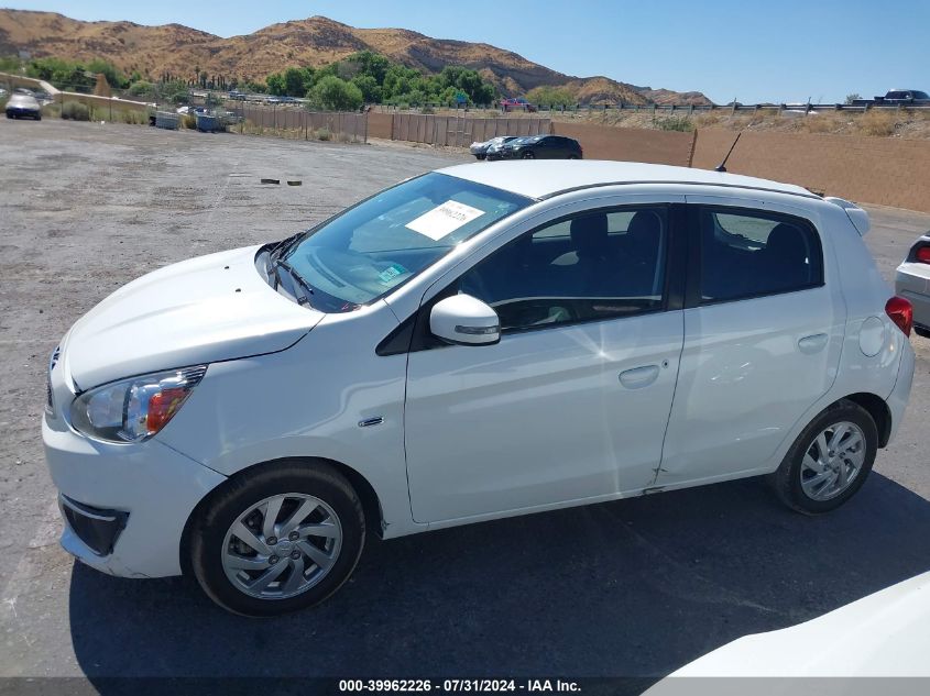 2018 Mitsubishi Mirage Se VIN: ML32A4HJ3JH006052 Lot: 39962226