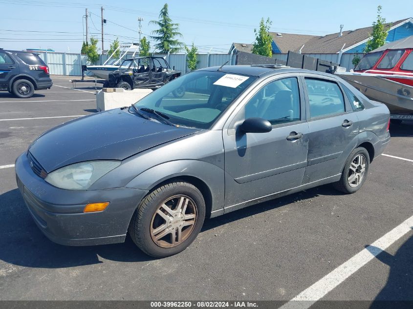 2003 Ford Focus Se VIN: 1FAFP34303W132405 Lot: 39962250