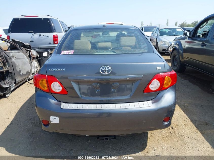 2010 Toyota Corolla Le VIN: 1NXBU4EE4AZ258228 Lot: 39962262