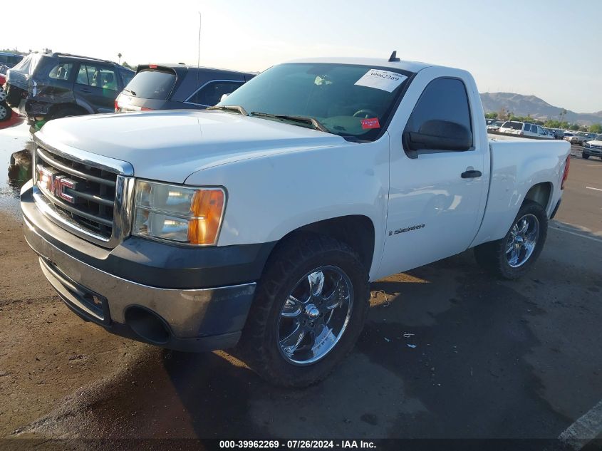 2008 GMC Sierra C1500 VIN: 1GTEC14X28Z301421 Lot: 39962269