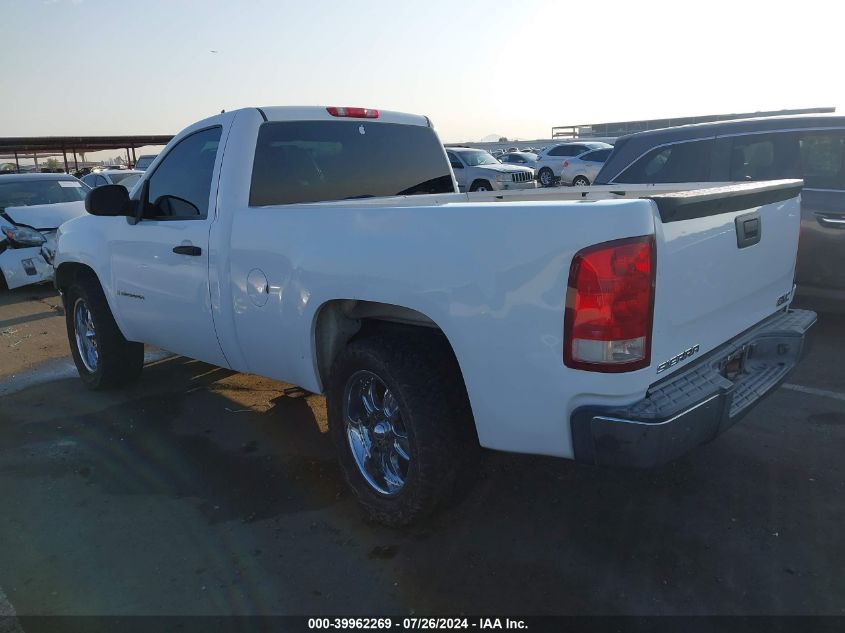 2008 GMC Sierra C1500 VIN: 1GTEC14X28Z301421 Lot: 39962269