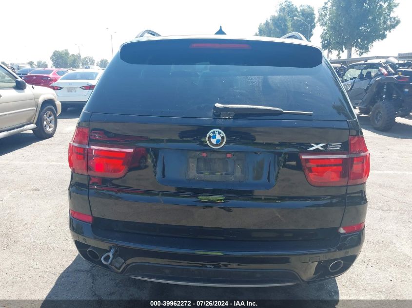 2013 BMW X5 xDrive35I/xDrive35I Premium/xDrive35I Sport Activity VIN: 5UXZV4C55D0B10167 Lot: 39962272