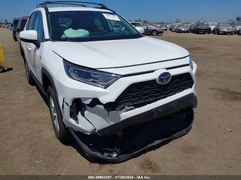 2020 Toyota Rav4 Hybrid Xle VIN: 2T3RWRFV6LW088355 Lot: 39962307