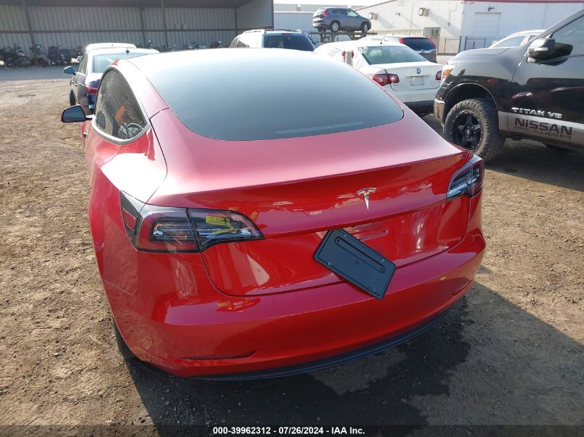 2023 TESLA MODEL 3 REAR-WHEEL DRIVE - 5YJ3E1EAXPF519090