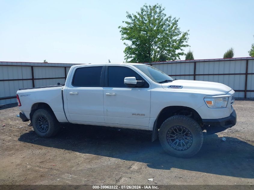 2020 Ram 1500 Big Horn 4X4 5'7 Box VIN: 1C6SRFFM3LN248933 Lot: 39962322