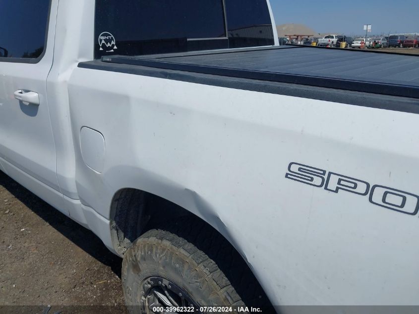 2020 Ram 1500 Big Horn 4X4 5'7 Box VIN: 1C6SRFFM3LN248933 Lot: 39962322