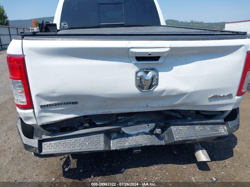 2020 Ram 1500 Big Horn 4X4 5'7 Box VIN: 1C6SRFFM3LN248933 Lot: 39962322