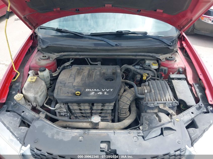 2013 Dodge Avenger Se VIN: 1C3CDZAB6DN572385 Lot: 39962345