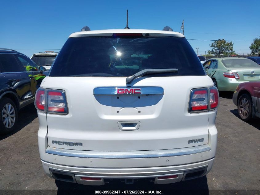 2016 GMC Acadia Denali VIN: 1GKKVTKD7GJ307900 Lot: 39962347