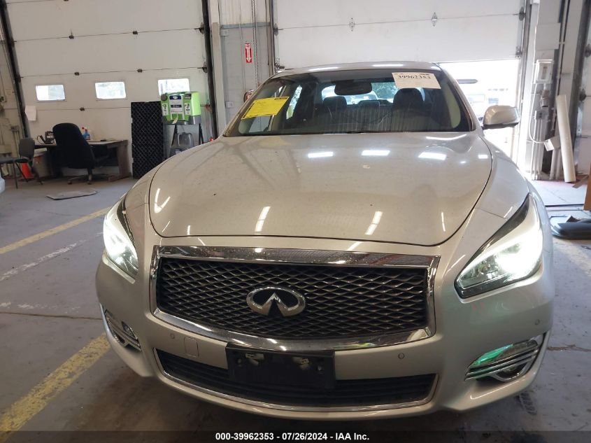 2016 Infiniti Q70 3.7X VIN: JN1BY1AR9GM271021 Lot: 39962353