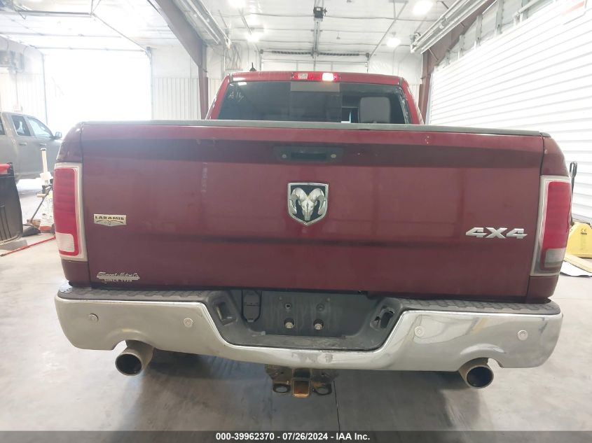 2018 Ram 1500 Laramie VIN: 1C6RR7VM9JS258290 Lot: 39962370