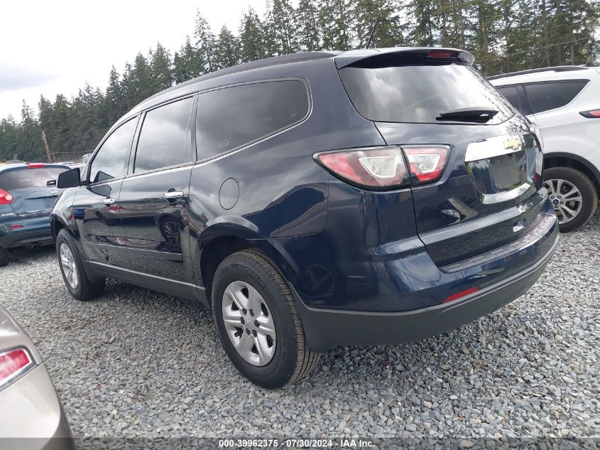 2015 Chevrolet Traverse Ls VIN: 1GNKRFED4FJ348116 Lot: 39962375