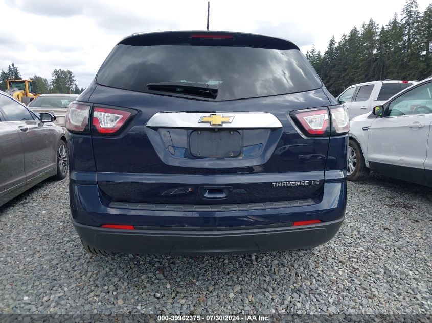 2015 Chevrolet Traverse Ls VIN: 1GNKRFED4FJ348116 Lot: 39962375