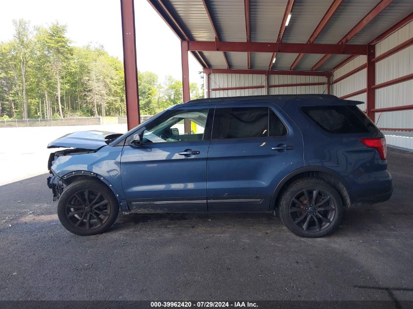 2018 Ford Explorer Xlt VIN: 1FM5K8D81JGA62283 Lot: 39962420