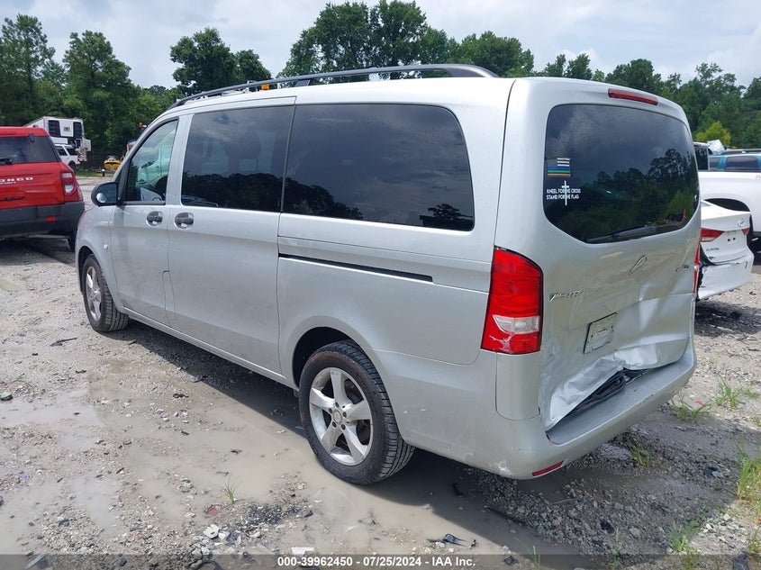 2016 Mercedes-Benz Metris VIN: WD4PG2EE2G3084170 Lot: 39962450