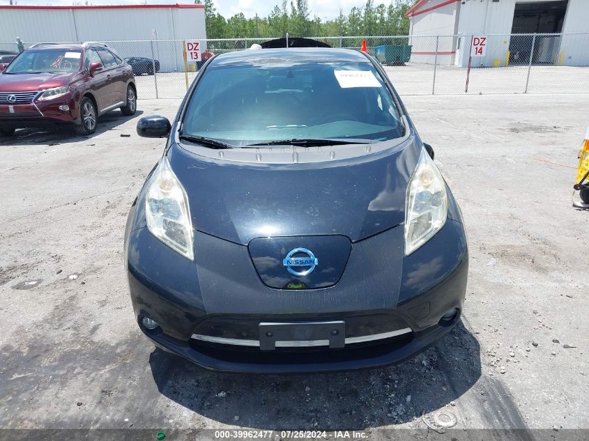 2013 Nissan Leaf Sl VIN: 1N4AZ0CP3DC410479 Lot: 39962477