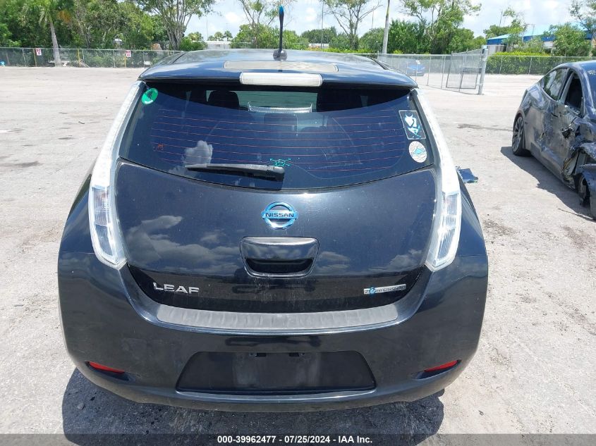 2013 Nissan Leaf Sl VIN: 1N4AZ0CP3DC410479 Lot: 39962477