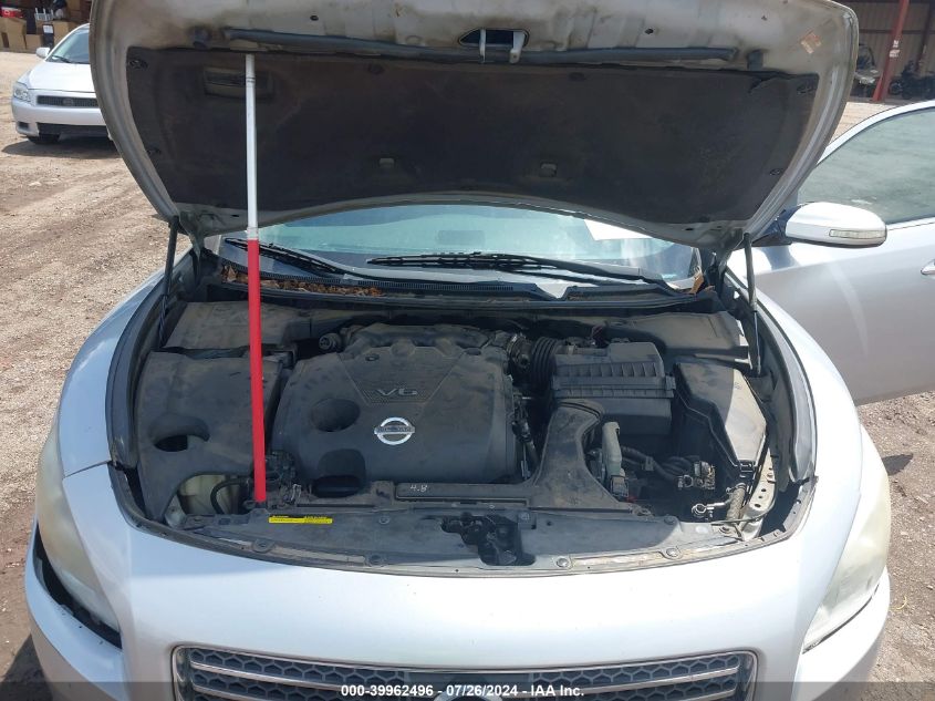 2010 Nissan Maxima 3.5 Sv VIN: 1N4AA5AP1AC860845 Lot: 39962496