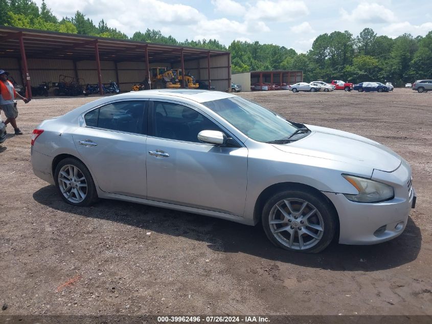 2010 Nissan Maxima 3.5 Sv VIN: 1N4AA5AP1AC860845 Lot: 39962496