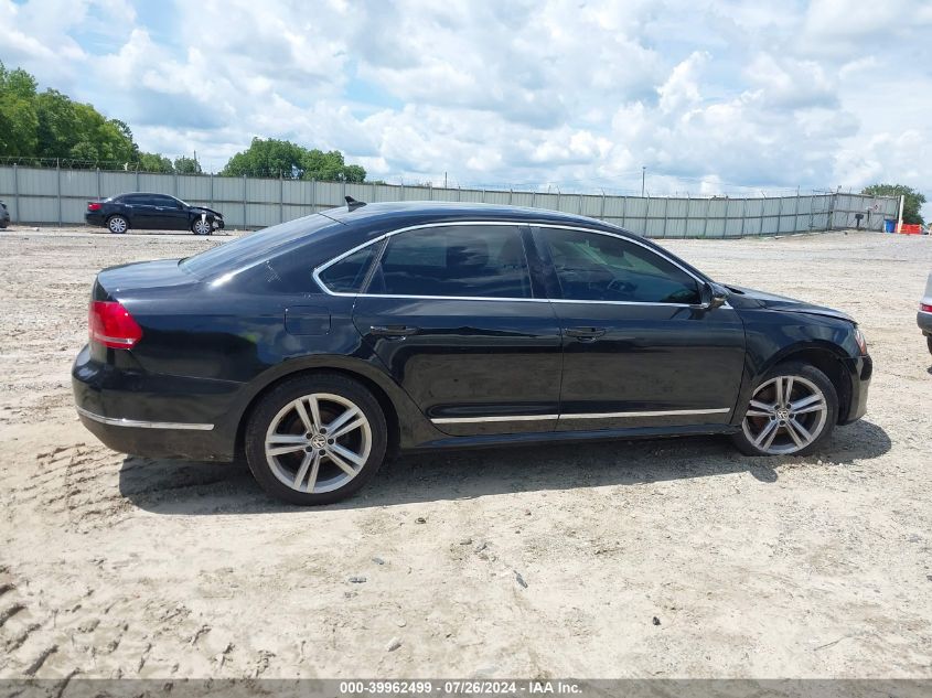 2012 Volkswagen Passat 2.0L Tdi Sel Premium VIN: 1VWCN7A39CC084495 Lot: 39962499