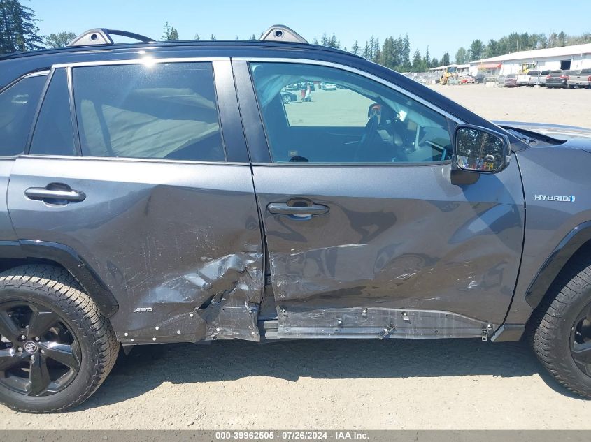 2020 Toyota Rav4 Hybrid Xse VIN: 2T3EWRFV5LW051005 Lot: 39962505