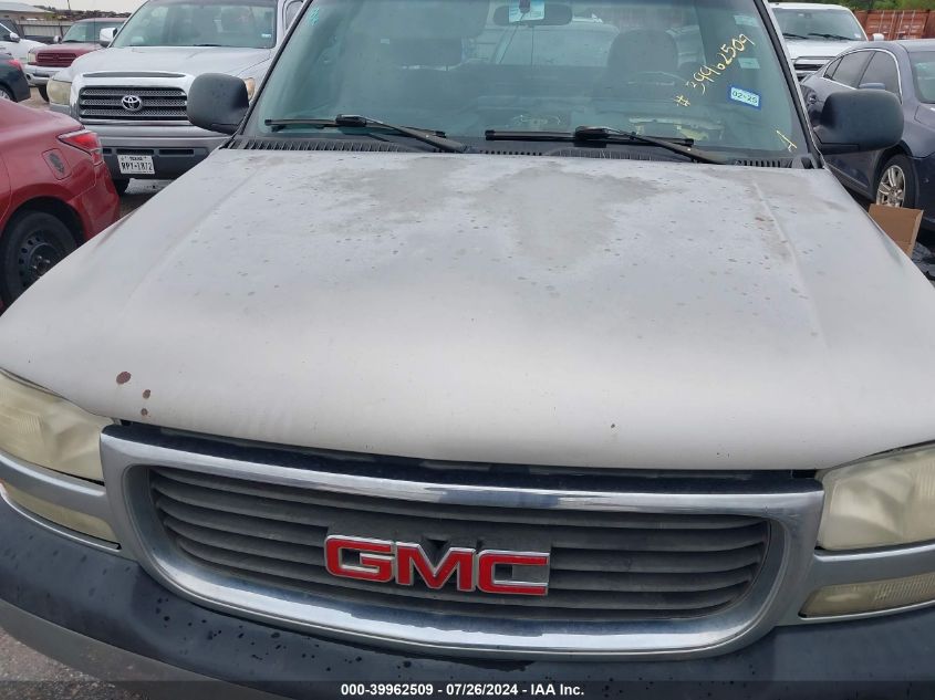 2000 GMC Sierra 1500 Sl VIN: 1GTEC14W8YZ345849 Lot: 39962509