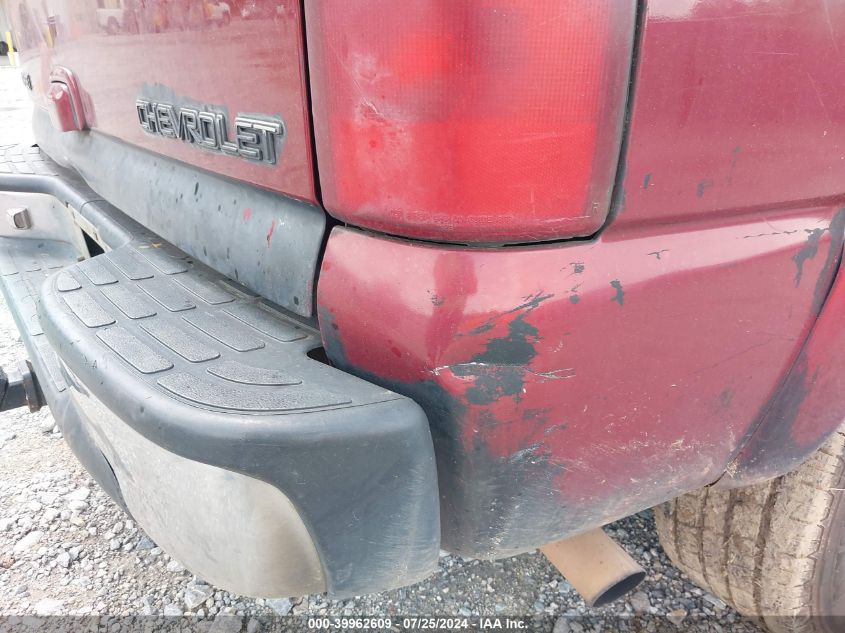 2002 Chevrolet Tahoe Lt VIN: 1GNEC13Z02R249935 Lot: 39962609