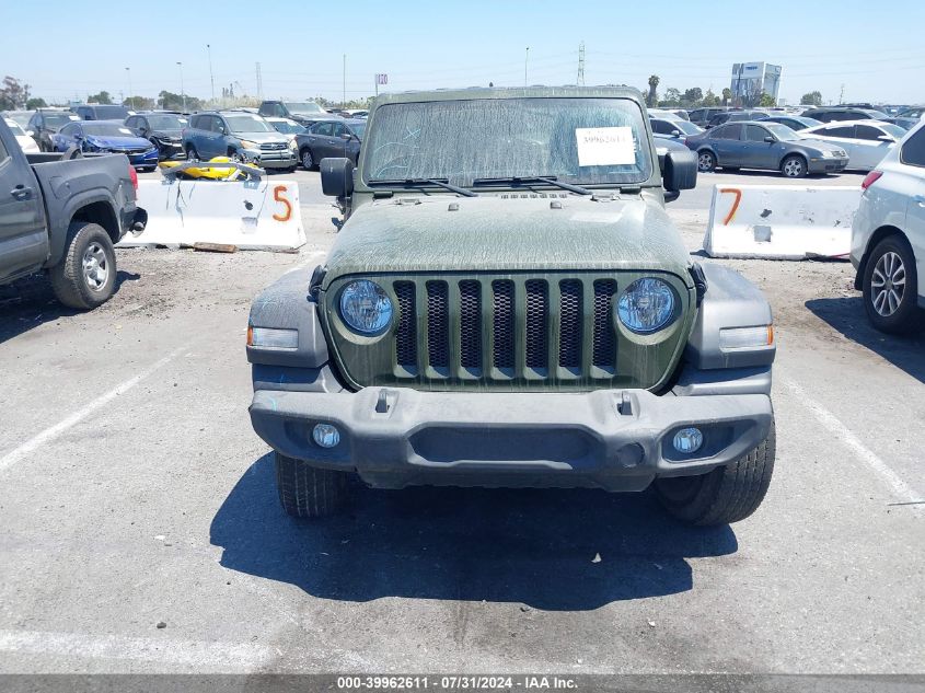 2021 Jeep Wrangler Unlimited Sport VIN: 1C4HJXDG0MW768712 Lot: 39962611