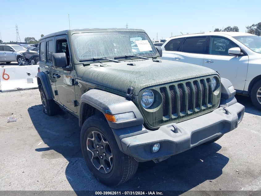 2021 JEEP WRANGLER UNLIMITED  (VIN: 1C4HJXDG0MW768712)