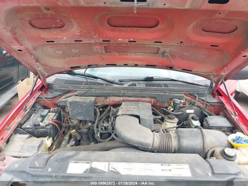 1997 Ford F-150 Lariat/Xl/Xlt VIN: 1FTEX17L4VKC12841 Lot: 39962872