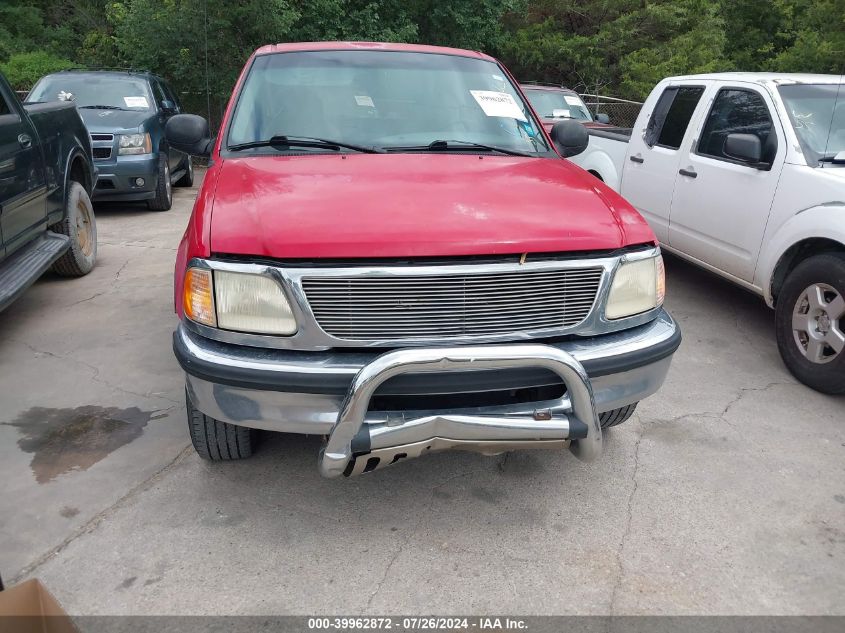 1997 Ford F-150 Lariat/Xl/Xlt VIN: 1FTEX17L4VKC12841 Lot: 39962872