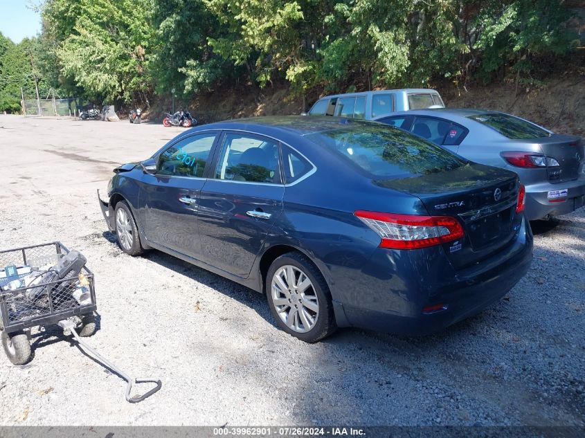 2014 Nissan Sentra Fe+ S/Fe+ Sv/S/Sl/Sr/Sv VIN: 3N1AB7AP9EY339939 Lot: 39962901