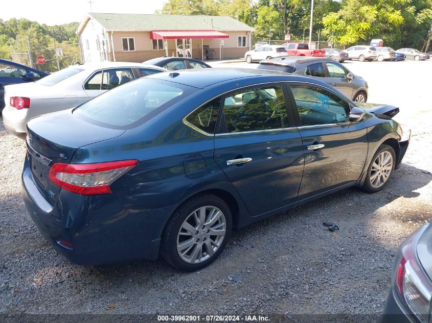 2014 Nissan Sentra Fe+ S/Fe+ Sv/S/Sl/Sr/Sv VIN: 3N1AB7AP9EY339939 Lot: 39962901