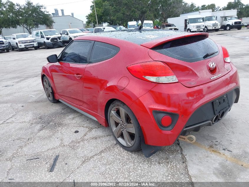 KMHTC6AEXDU107634 | 2013 HYUNDAI VELOSTER