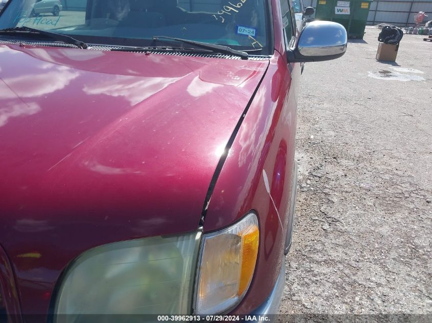 2002 Toyota Tundra Sr5 V8 VIN: 5TBRT34172S291804 Lot: 39962913