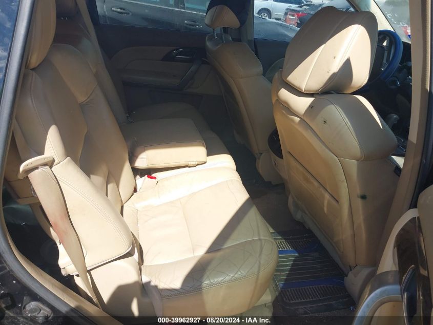 2010 Acura Mdx VIN: 2HNYD2H22AH509748 Lot: 39962927