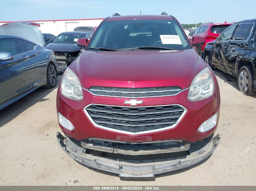 2016 Chevrolet Equinox Lt VIN: 2GNALCEK4G1114466 Lot: 39963014