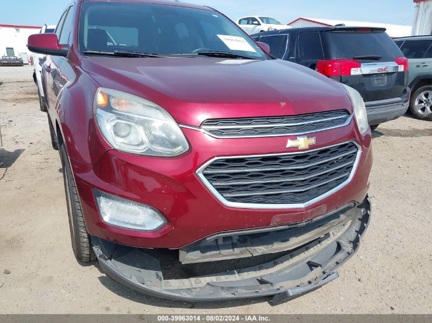 2016 Chevrolet Equinox Lt VIN: 2GNALCEK4G1114466 Lot: 39963014