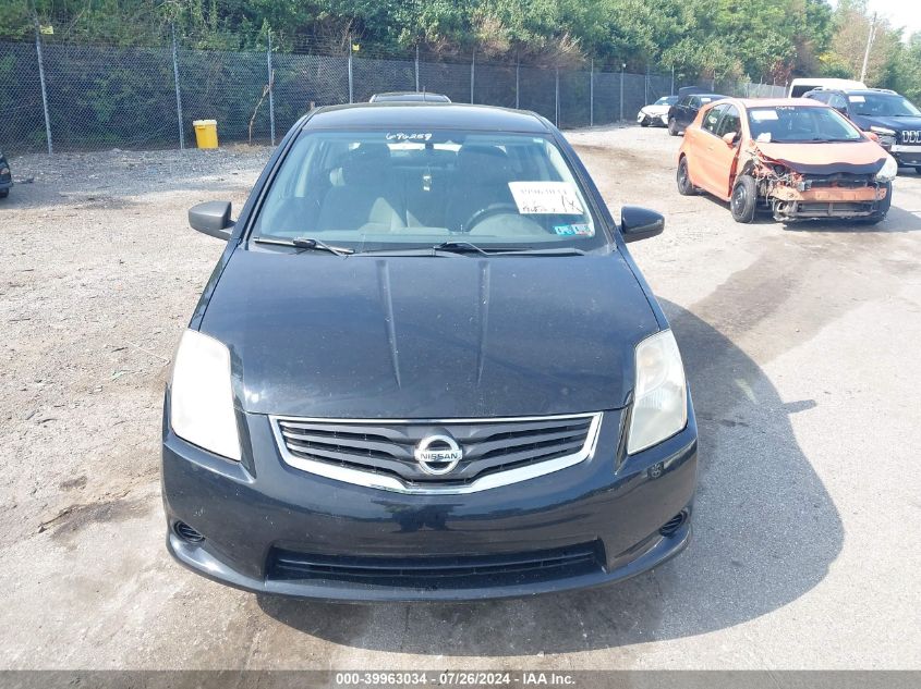 3N1AB6AP3BL696259 | 2011 NISSAN SENTRA