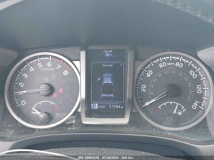 2016 Toyota Tacoma Double Cab/Ltd VIN: 5TFGZ5AN1GX035711 Lot: 39963036