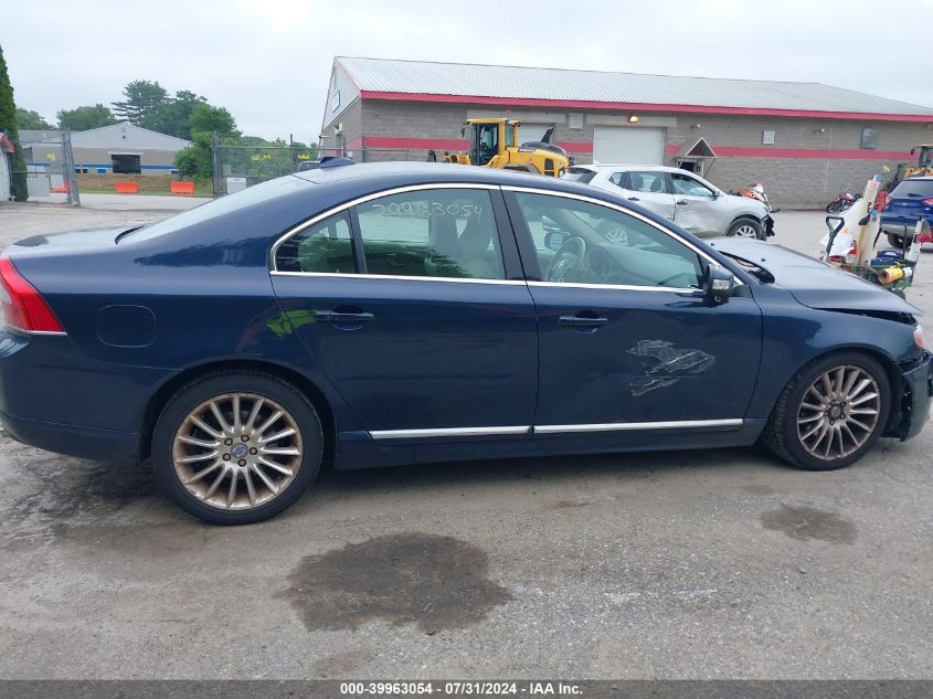 2011 Volvo S80 T6 VIN: YV1902AH0B1147823 Lot: 39963054