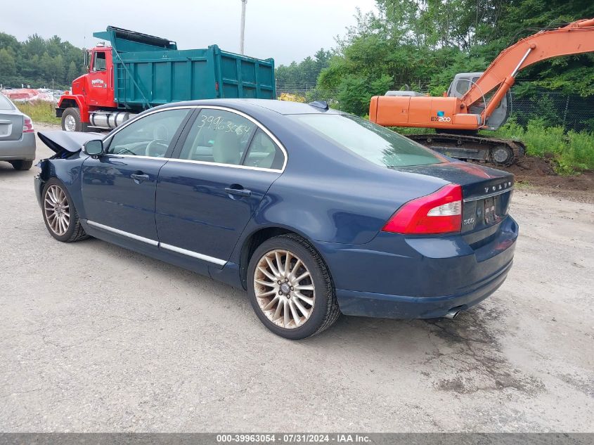 2011 Volvo S80 T6 VIN: YV1902AH0B1147823 Lot: 39963054