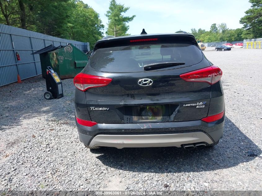 KM8J3CA20HU390644 2017 Hyundai Tucson Limited/Sport And Eco/Se