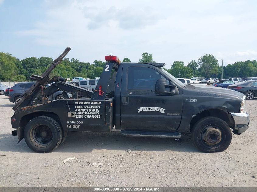 2002 Ford F-450 Xl/Xlt VIN: 1FDXF46F82EC64990 Lot: 39963090