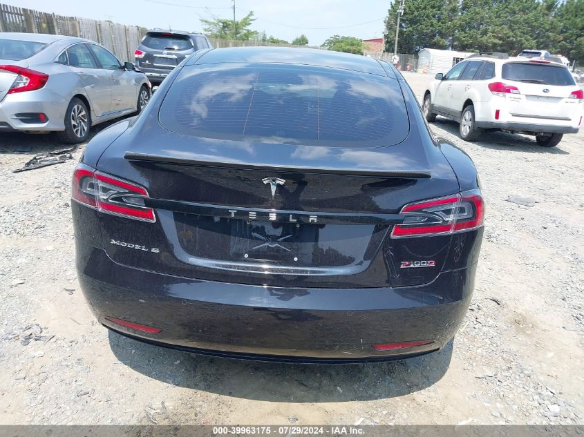 2018 Tesla Model S 100D/75D/P100D VIN: 5YJSA1E4XJF268659 Lot: 39963175