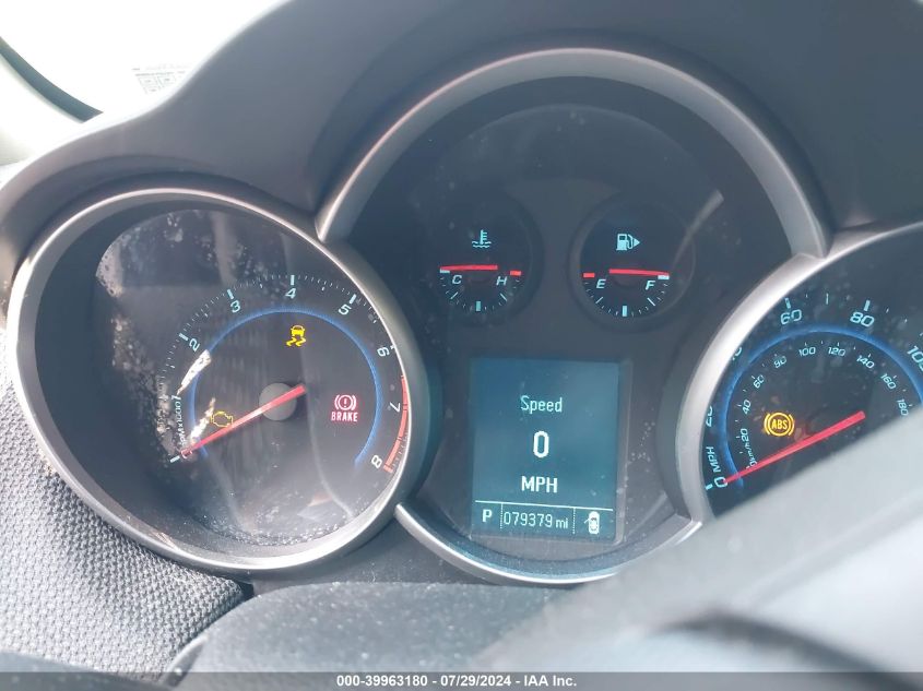 2012 Chevrolet Cruze Lt VIN: 1G1PE5SC5C7101804 Lot: 39963180