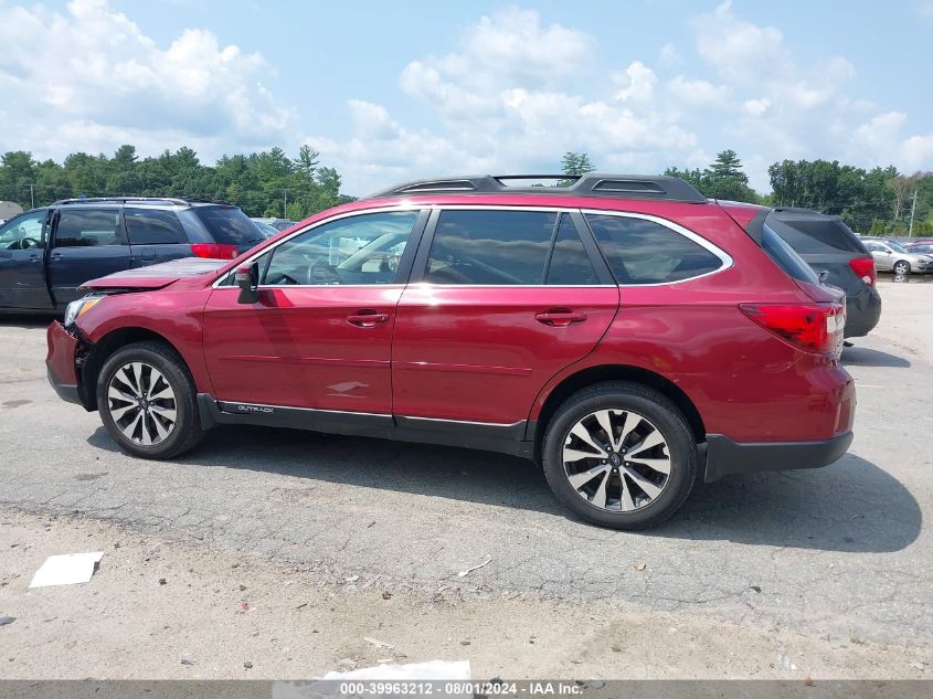 2015 Subaru Outback 2.5I Limited VIN: 4S4BSAJC5F3361518 Lot: 39963212