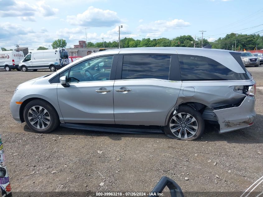 2024 Honda Odyssey Ex-L VIN: 5FNRL6H69RB053840 Lot: 39963218