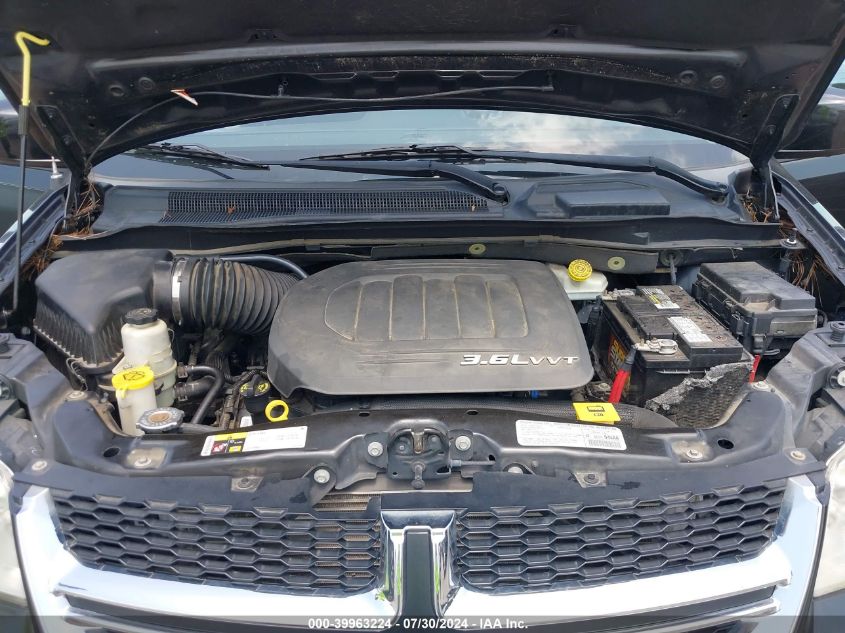 2013 Dodge Grand Caravan Sxt VIN: 2C4RDGCG7DR580761 Lot: 39963224