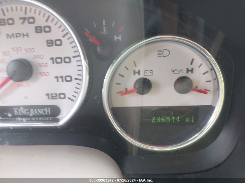 2007 Ford F-150 Lariat/Xlt VIN: 1FTPW12VX7KD02101 Lot: 39963242